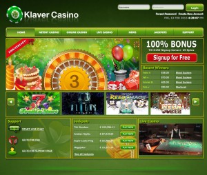 Spaar Klaver Points en verdien extra bonusgeld bij Klaver casino