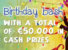 Aloha en Spinata Grande slots zijn jarig: 50.000 euro aan prijzen Aloha en Spinata Grande slots zijn jarig: 50.000 euro aan prijzen